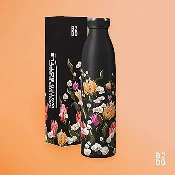 floral stories" Water Bottle