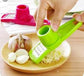 Garlic Ginger Grater & Hand Press Grinding Crusher – Multi-Function Vegetable Chopper Kitchen Gadget