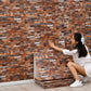 PE Foam 3D Wall Paper Safty Home Decor Wallpaper DIY Wallpaper Brick Living Room Kids Bedroom Decorative Sticker