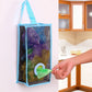 Plastic Shopping Bag Storage Basket & Holder – Wall Mount Kitchen Organizer for Reusable Grocery, Garbage & Produce Bags